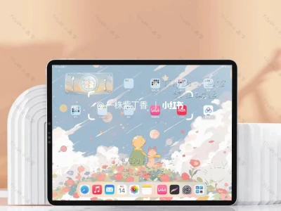 小王子和他的小狐狸🦊iPad 平板壁纸