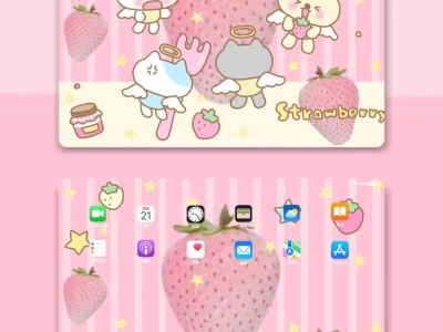 平板壁纸 ε(*・ω・)_/゚・☆🤍🩷