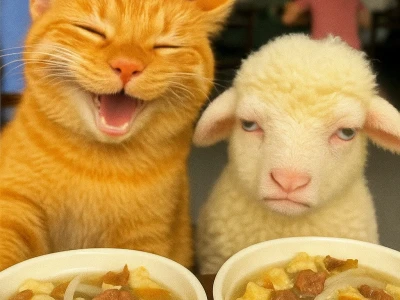 胖橘:她说,羊肉串很好吃。