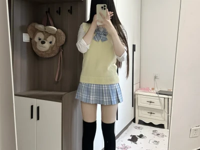 jk袜子长度分享~无滤镜瘦身效果