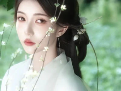 这种仙女氛围真的爱了~白月光