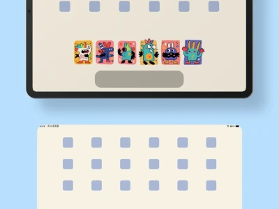 小怪兽ipad平板壁纸 