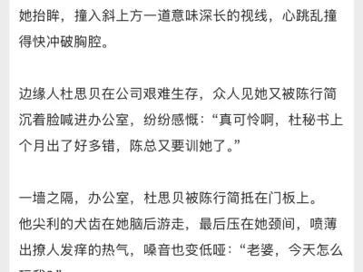 天然呆漂亮秘书把总裁哥钓得一晚7次都不够