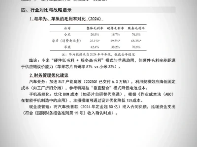 小米集团 2020-2024 年财务分析报告