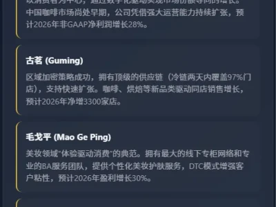 JP摩根研报-深度解析2026年中国消费板块五大投资主题与投资机会