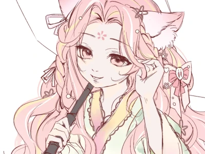 爱画小脸