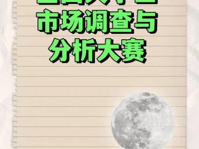全国大学生市场调查与分析大赛