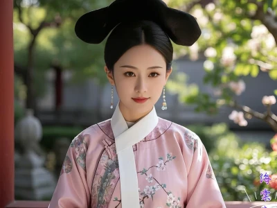 粉色系清宫娘娘簪花🌺(48)