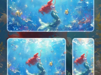 三端壁纸|海的女儿🧜迪士尼公主Ariel