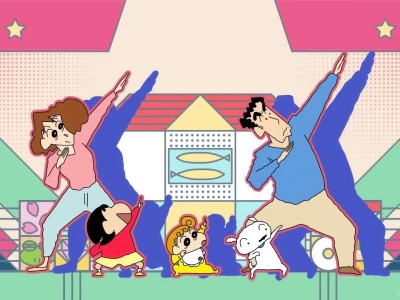 野原一家!高清平板壁纸