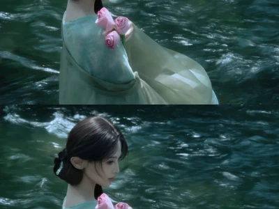 清冷感荷花写真|“人闲花影,一梦江南”