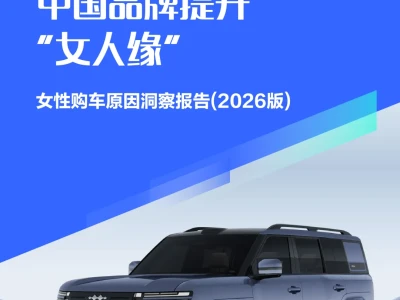 【研报398】2026年女性购车原因洞察报告(PDF文末附下载)
