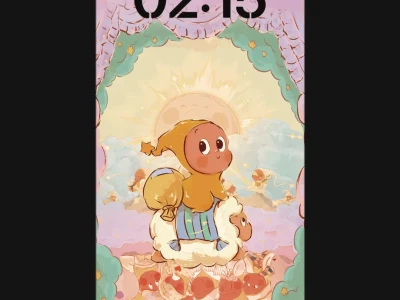 ❼❶❹期 星星人壁纸 | 卡通小众壁纸 |