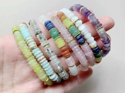 💫天然水晶手链日常穿搭