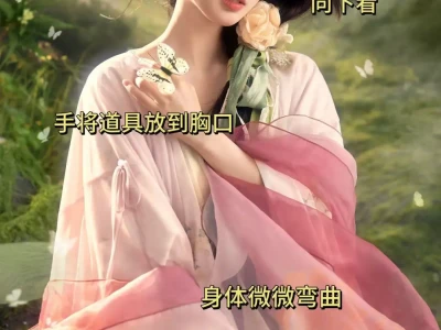 包出片的!手把手教庄生梦蝶拍照姿势!