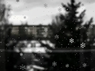 𝐢𝐩𝐚𝐝壁纸|初恋の雪❄️
