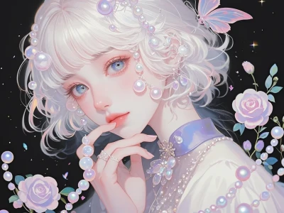 超绝美插画，梦中情女！💕