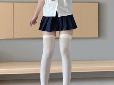 jk女孩的白色奶呼感穿搭!