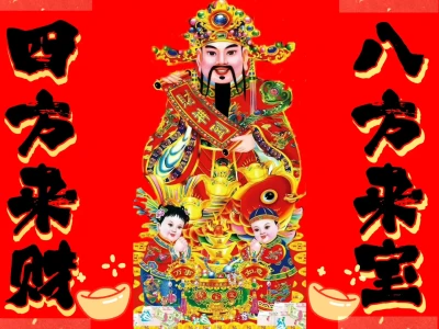 为什么没有财神爷的iPad壁纸🥲