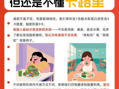你知道热量 但还是不懂卡路里