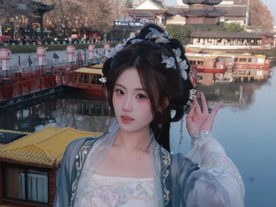 这个妆造在夫子庙被问了几十次