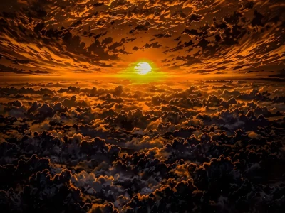 太阳的垂暮