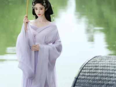 总有些清风入梦·天津夏日清冷感汉服妆造