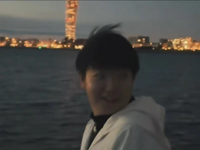 夕陽下的小莎壁紙|希望你幸福莎