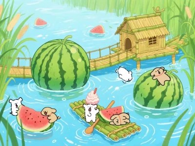 冰镇西瓜|平板壁纸
