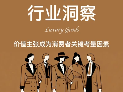 ✨2025奢侈品行业洞察｜价值主张成为关键因素