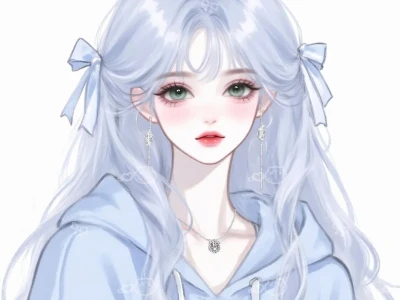今天是蓝色系哒💙