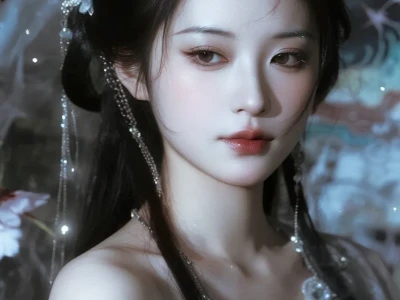神仙画风的古风美人,美哭了