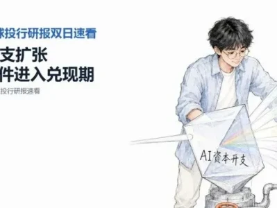 0725-26全球投行研报双日速看:AI资本开支继续扩张,电力与软件进入兑现期