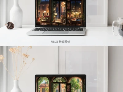 窗前欧式夏日｜平板壁纸