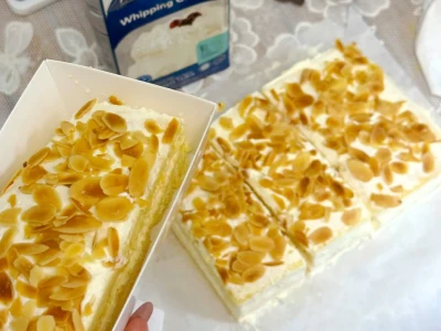 0️⃣0️⃣后女大私房🧁｜杏仁奶油蛋糕🍰🍰🍰