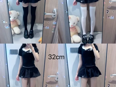 急！和crush约会穿小腿袜还是过膝袜