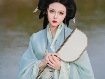清冷温婉的古风美人，她来了～