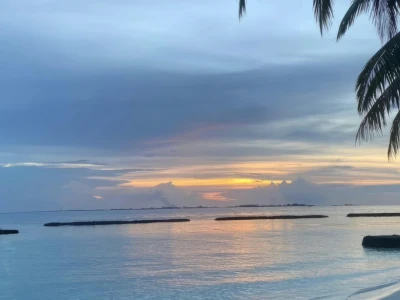 ins海岛黄昏🌅氛围感壁纸
