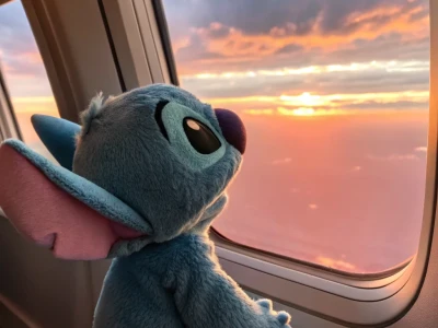 如果晚霞绕过飞机✈️