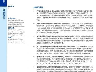 【证券研报】铟行业深度报告:磷化铟需求井喷,上游铟资源价值重估