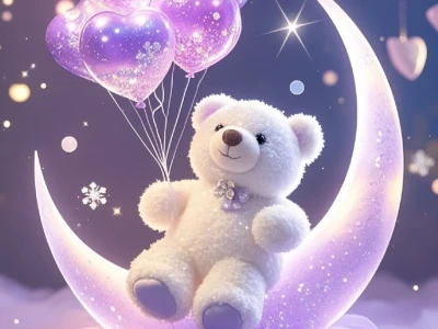 紫色治愈系🌙🧸氛围感美图