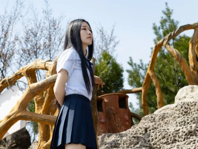 八泉峡爬山拍美照
