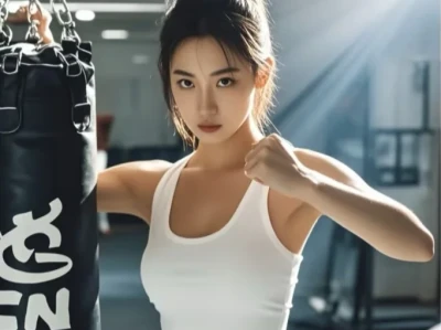 🔥女孩子学搏击，自律身材两不误！💪
