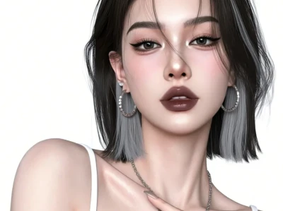 御姐头像～女孩头像、听说短发女孩很迷人