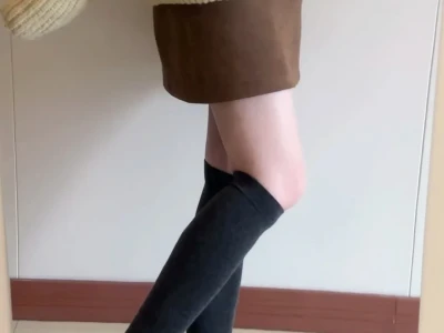 谁懂压力袜的显瘦效果!