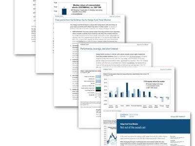 高盛的Hedge Fund研报还是太全面了