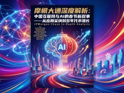 【摩根大通研报】深度解析:中国互联网与AI的春节新叙事——阿里、腾讯入口之争