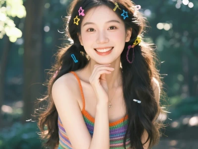 🌿【夏日森林多巴胺少女|元气出游照】✨