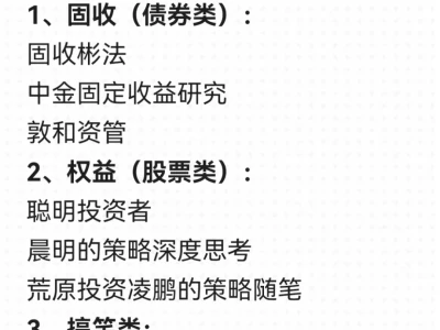 投研达人：基金经理最依赖的研究！最全梳理