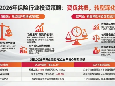 【重磅研报】保险行业2026年度策略:资负共振延续,分红险迎来大时代(附下载)